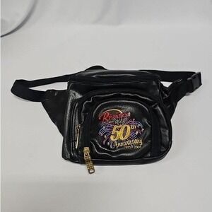 Vintage Riviera Hotel Casino Las Vegas 50th Anniversary Fanny Pack Black Bag2005